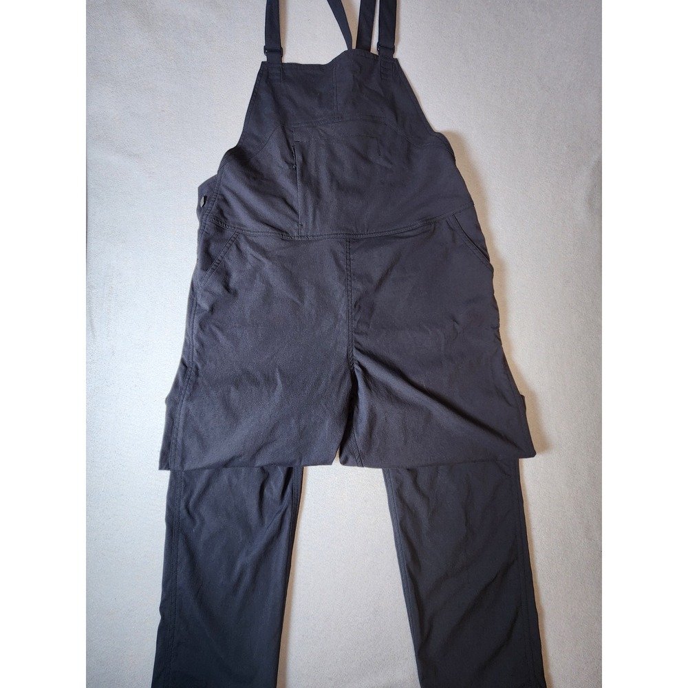 Flylow Gear Womens Black Outdoor  life Bib #0082Overalls Size XL Casual Comfort
